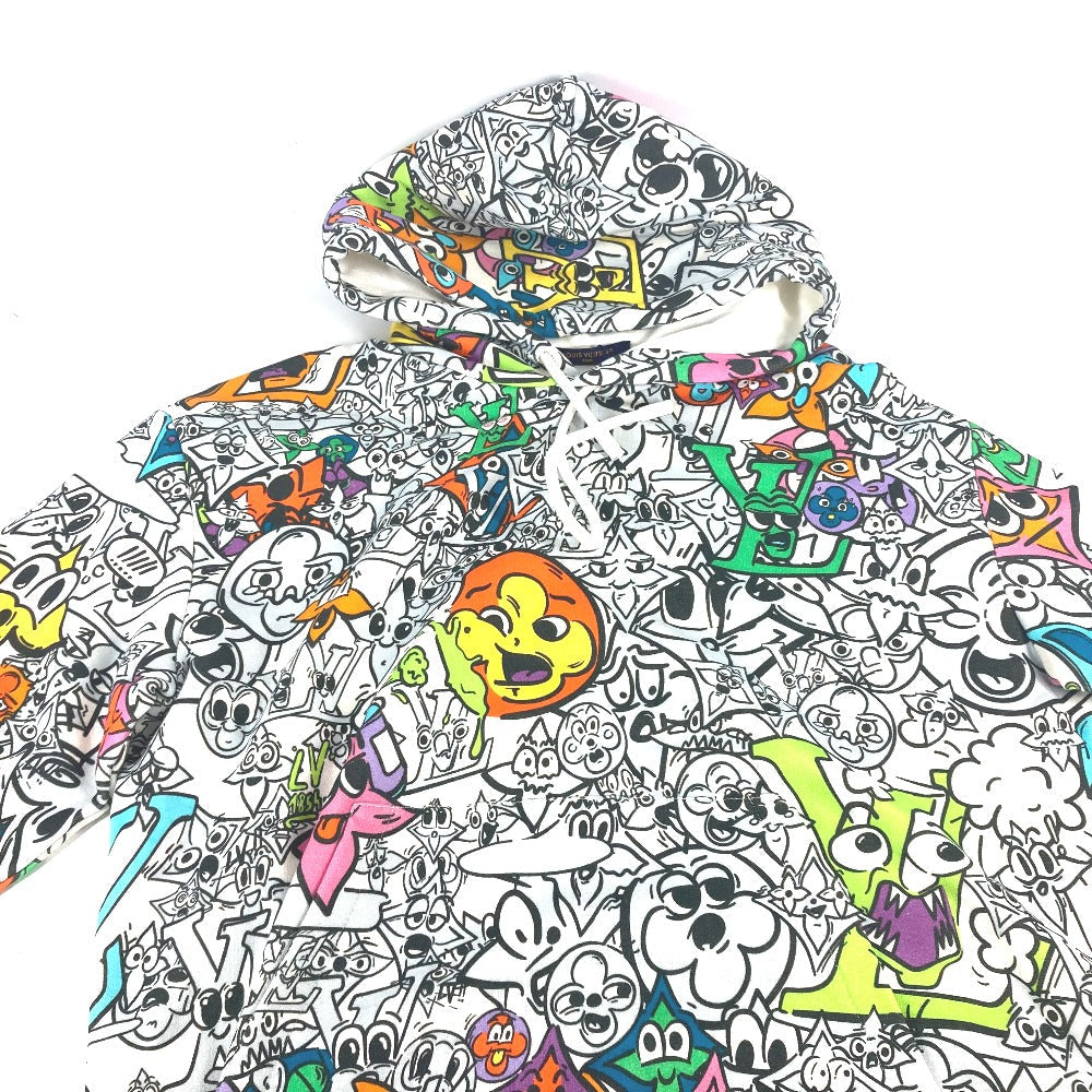 Louis Vuitton Hoodie 1Ab54L Cotton Multicolor Apparel Long Sleeve Sweatshirt Tops Monogram Comics