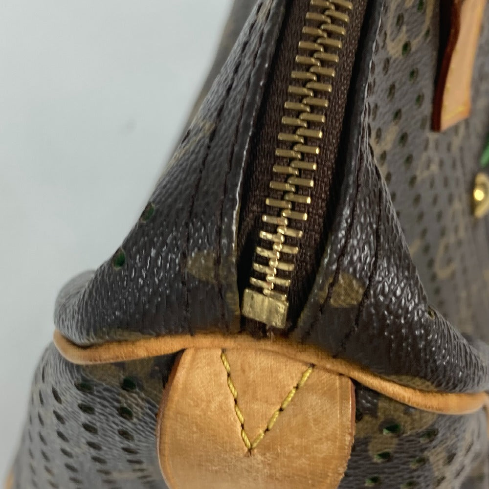 Louis Vuitton Handbag M95181 Monogram Canvas Green Monogram Perfo Speedy 30 Women