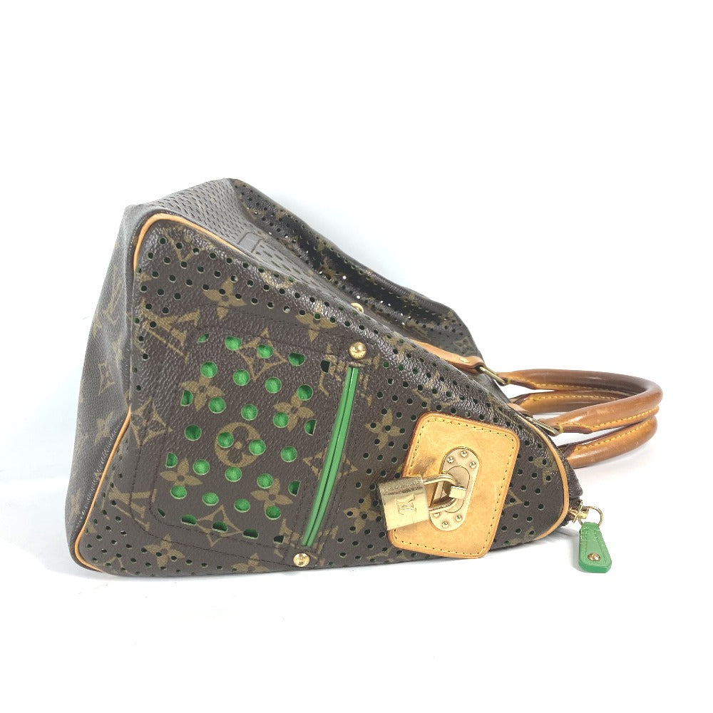 Louis Vuitton Handbag M95181 Monogram Canvas Green Monogram Perfo Speedy 30 Women