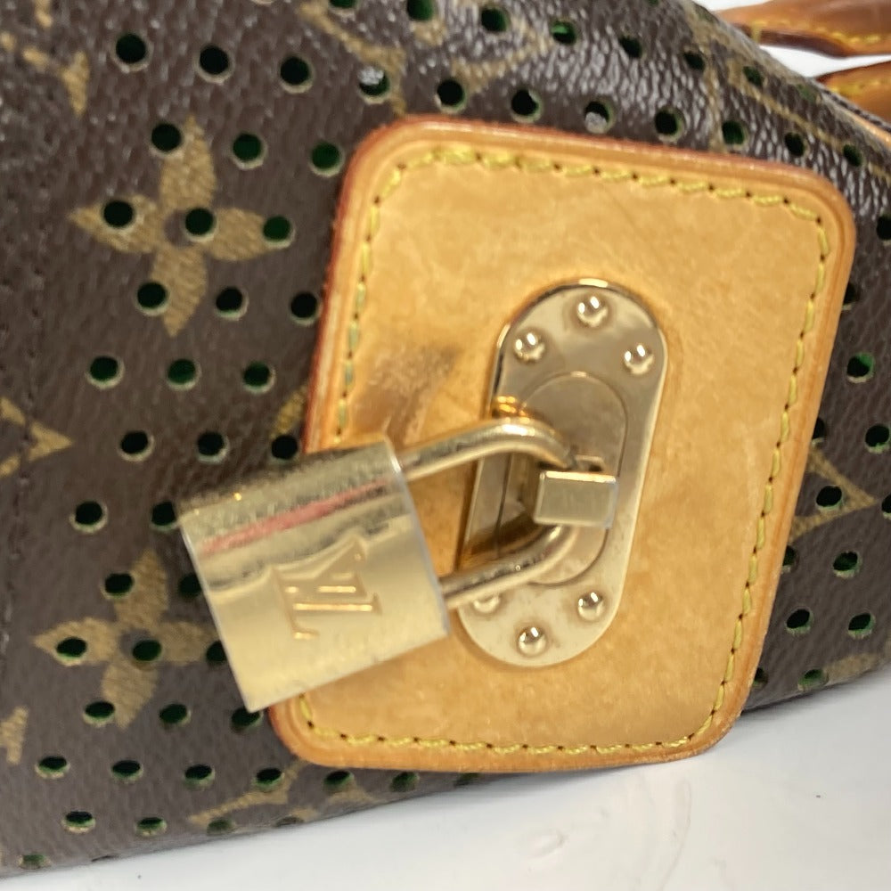 Louis Vuitton Handbag M95181 Monogram Canvas Green Monogram Perfo Speedy 30 Women