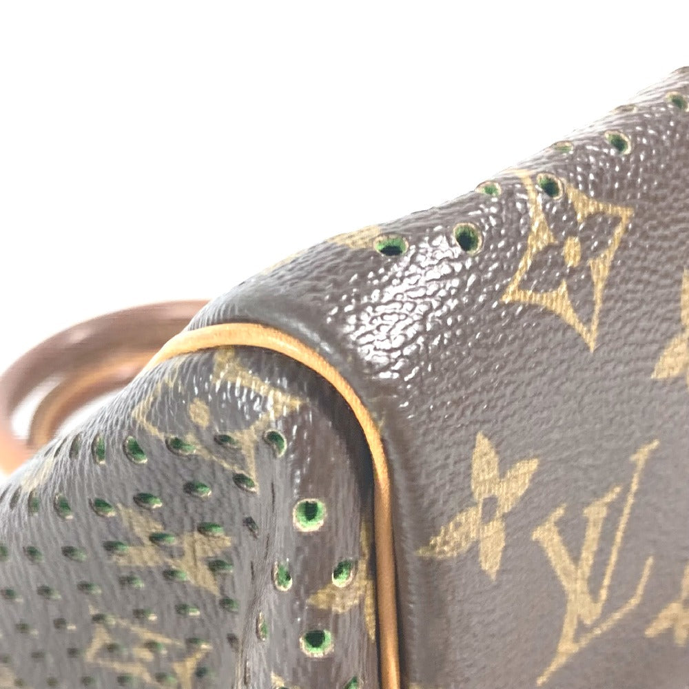 Louis Vuitton Handbag M95181 Monogram Canvas Green Monogram Perfo Speedy 30 Women