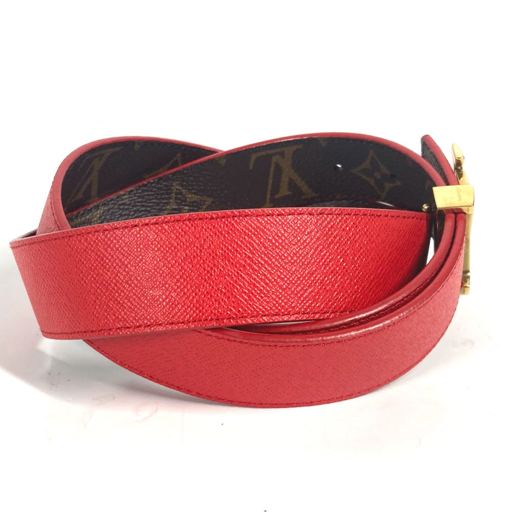 Louis Vuitton Belt M0322W Monogram Canvas Brown Monogram Belt
