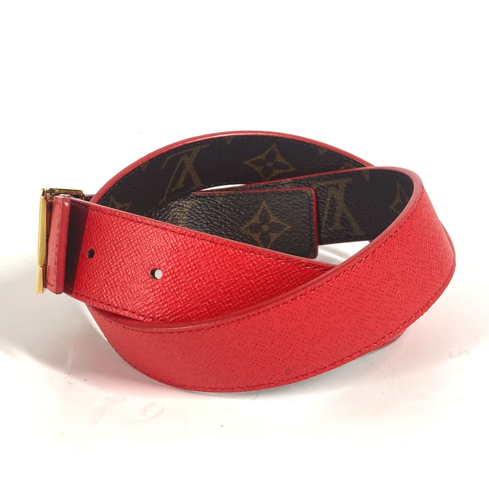 Louis Vuitton Belt M0322W Monogram Canvas Brown Monogram Belt