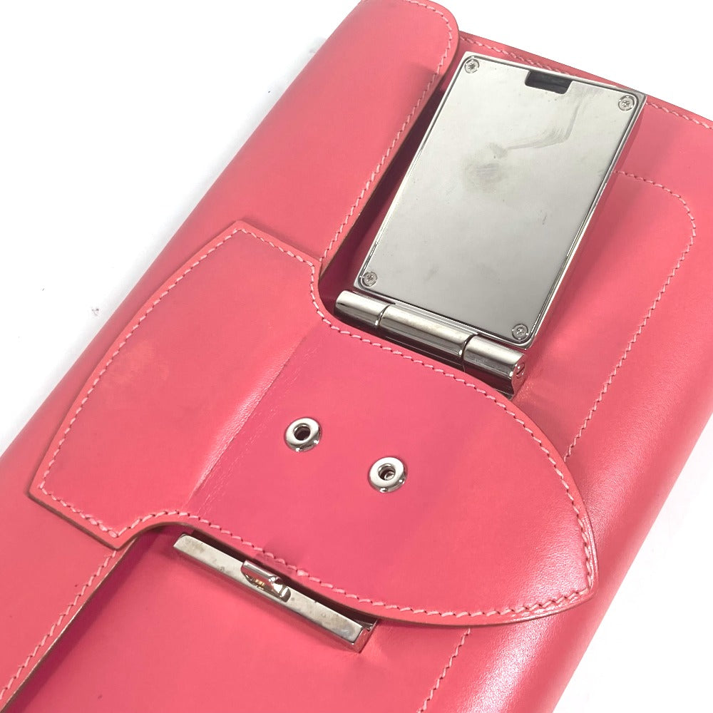 Hermes Clutch Bag Leather, Votadelakt Pink Sac Clutch Good Lock Women