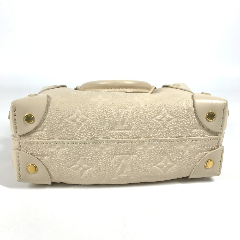 Louis Vuitton Shoulder Bag M45394 Monogram Ann Platt Leather White Monogram Ann Platt Petite Malle