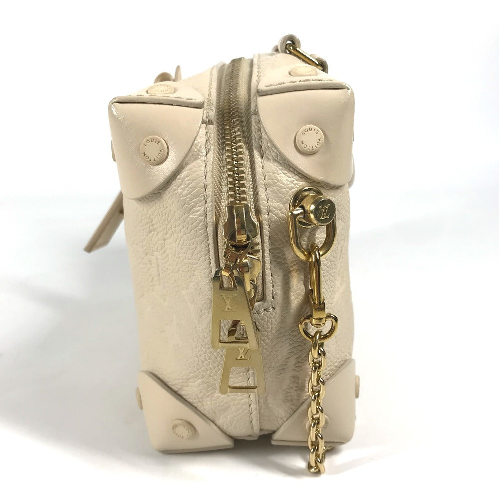 Louis Vuitton Shoulder Bag M45394 Monogram Ann Platt Leather White Monogram Ann Platt Petite Malle