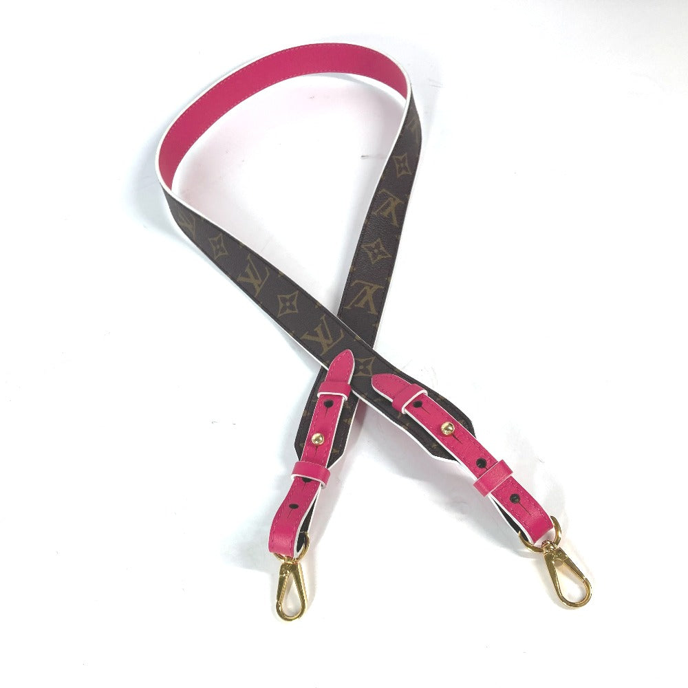 Louis Vuitton Shoulder Strap Jo2352 Monogram Canvas Brown Monogram Logo Women