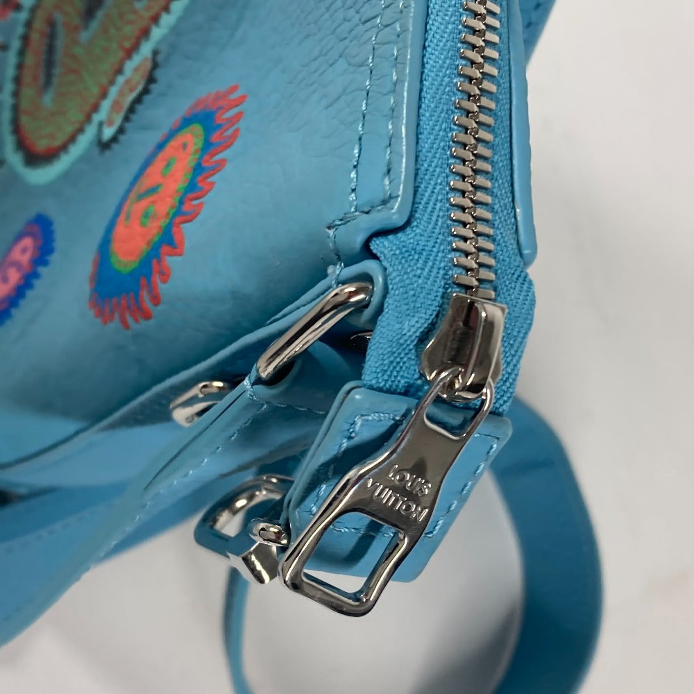 Louis Vuitton Shoulder Bag M21716 Taurillon Clemence Leather Blue Lvxyk Monogram Taurillon Clemence