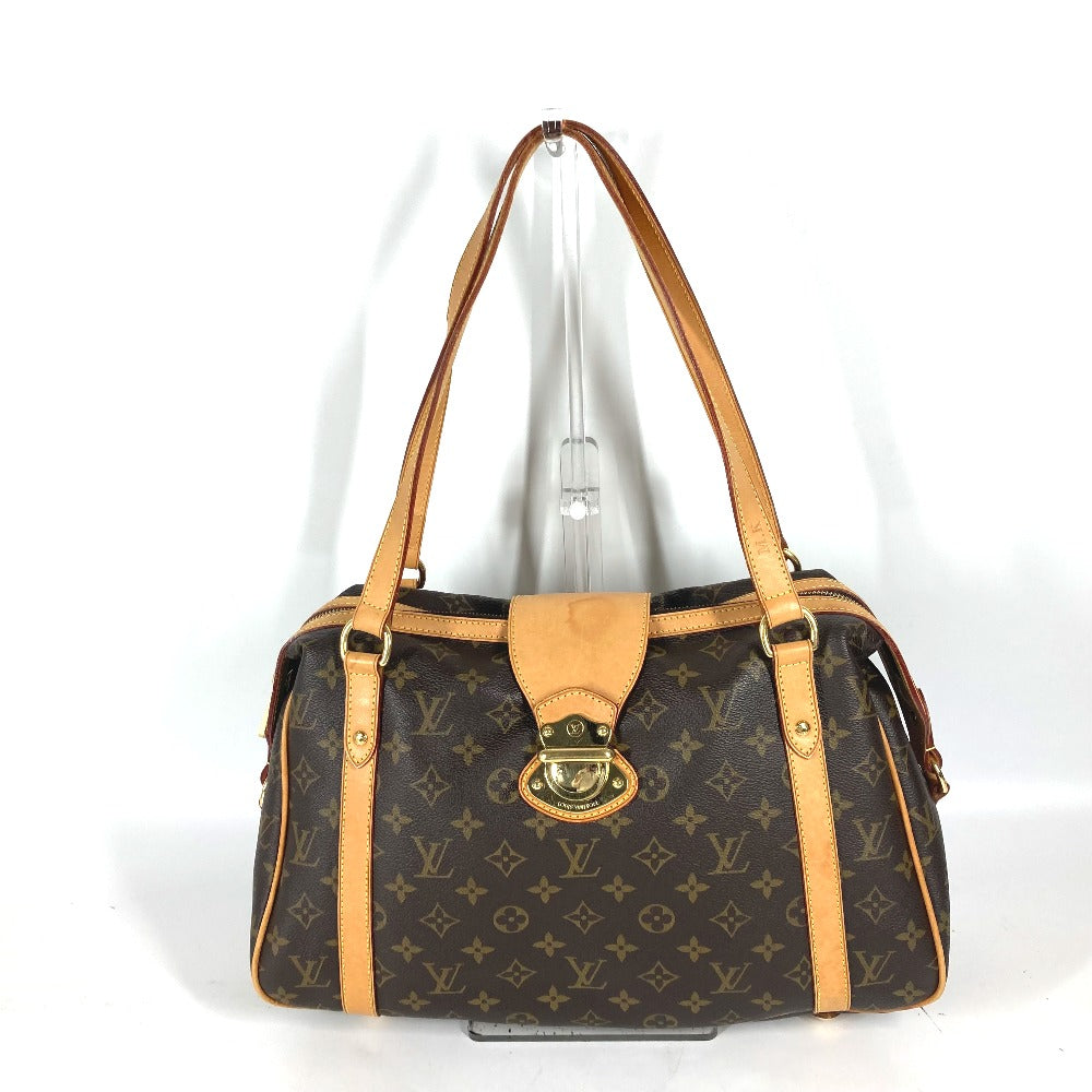 Louis Vuitton Shoulder Bag M51186 Monogram Canvas Brown Monogram Stresa Pm