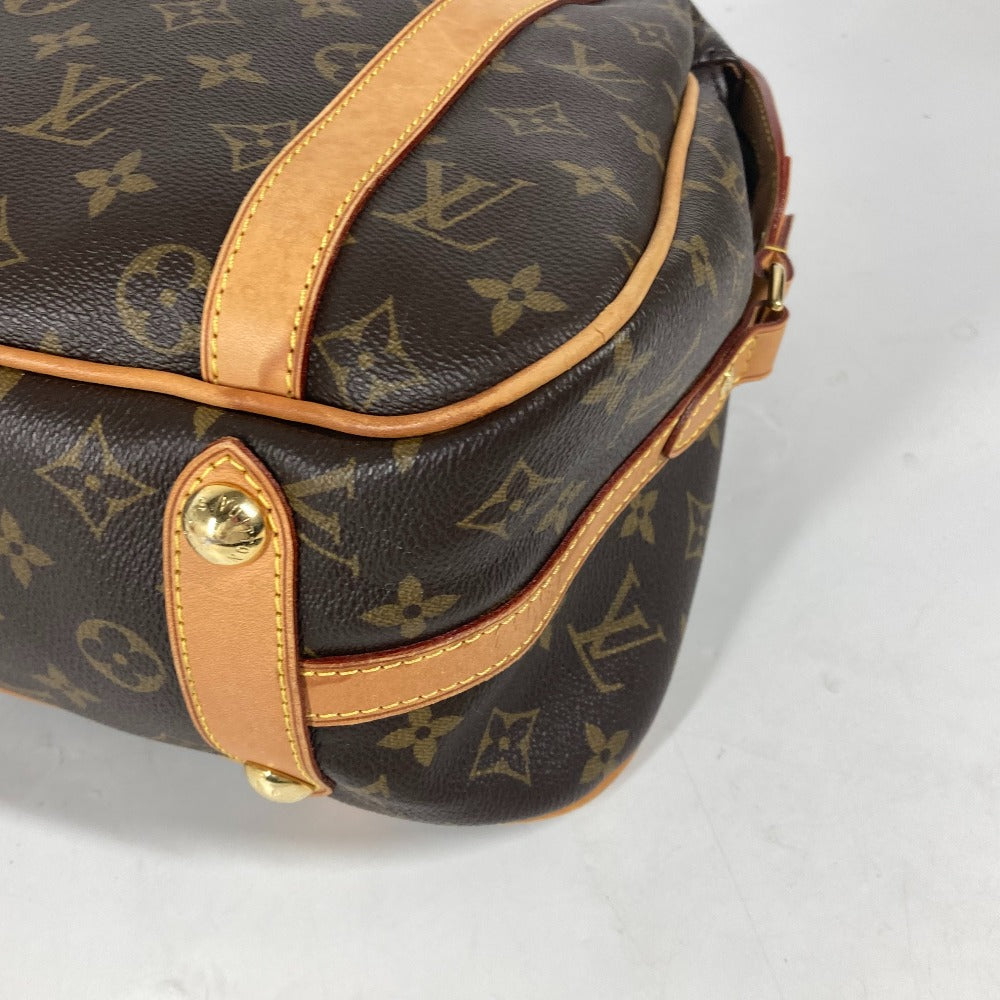 Louis Vuitton Shoulder Bag M51186 Monogram Canvas Brown Monogram Stresa Pm