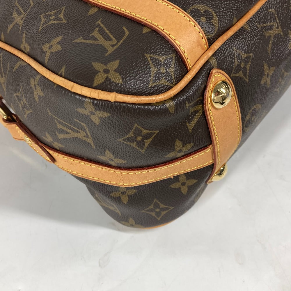 Louis Vuitton Shoulder Bag M51186 Monogram Canvas Brown Monogram Stresa Pm