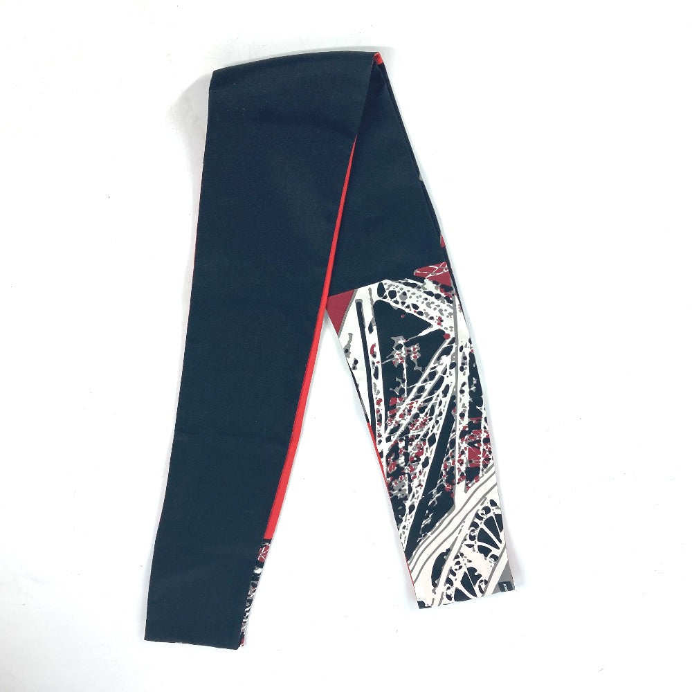 Hermes Scarf Silk Red Maxi Twilly Twilly Women