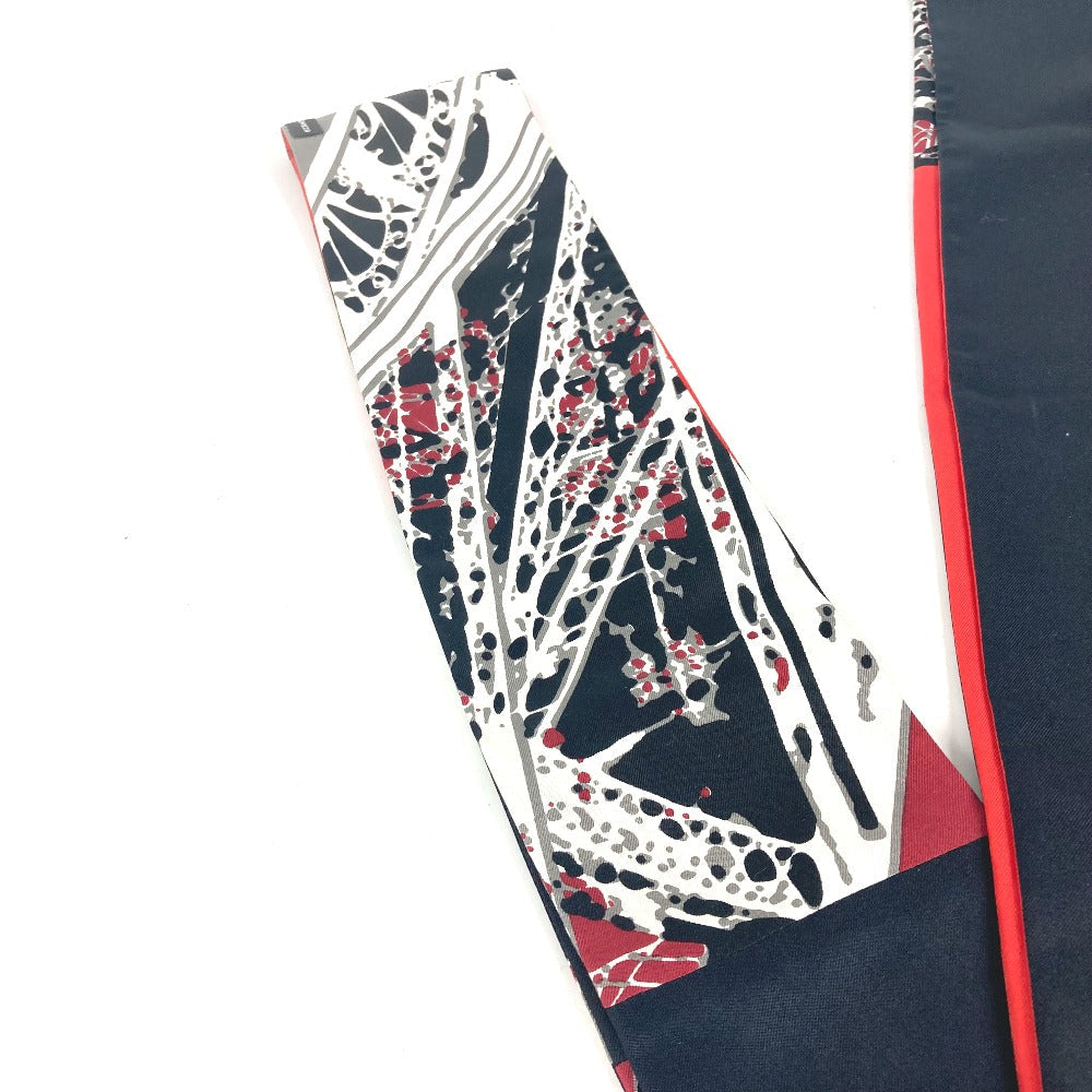 Hermes Scarf Silk Red Maxi Twilly Twilly Women