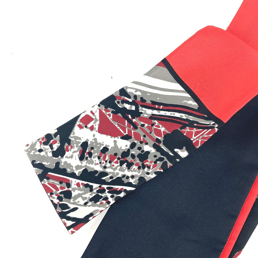 Hermes Scarf Silk Red Maxi Twilly Twilly Women