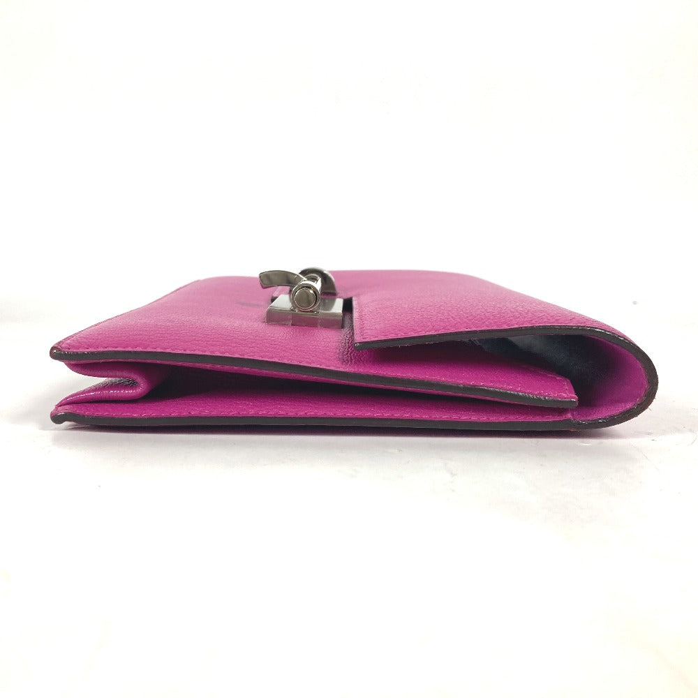 Hermes Clutch Bag Shave Purple Veru Women