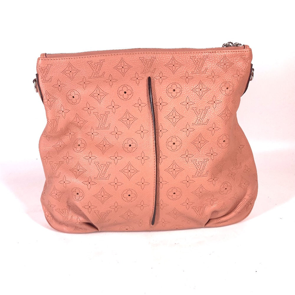 Louis Vuitton Shoulder Bag M94276 Monogram Mahina Leather Pink Monogram Mahina Serene Pm Women