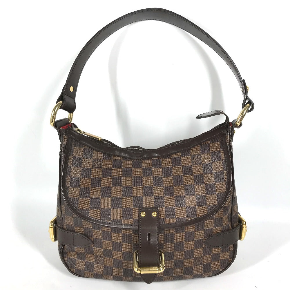 Louis Vuitton Shoulder Bag N51200 Damier Canvas Brown Damier Highbury Women