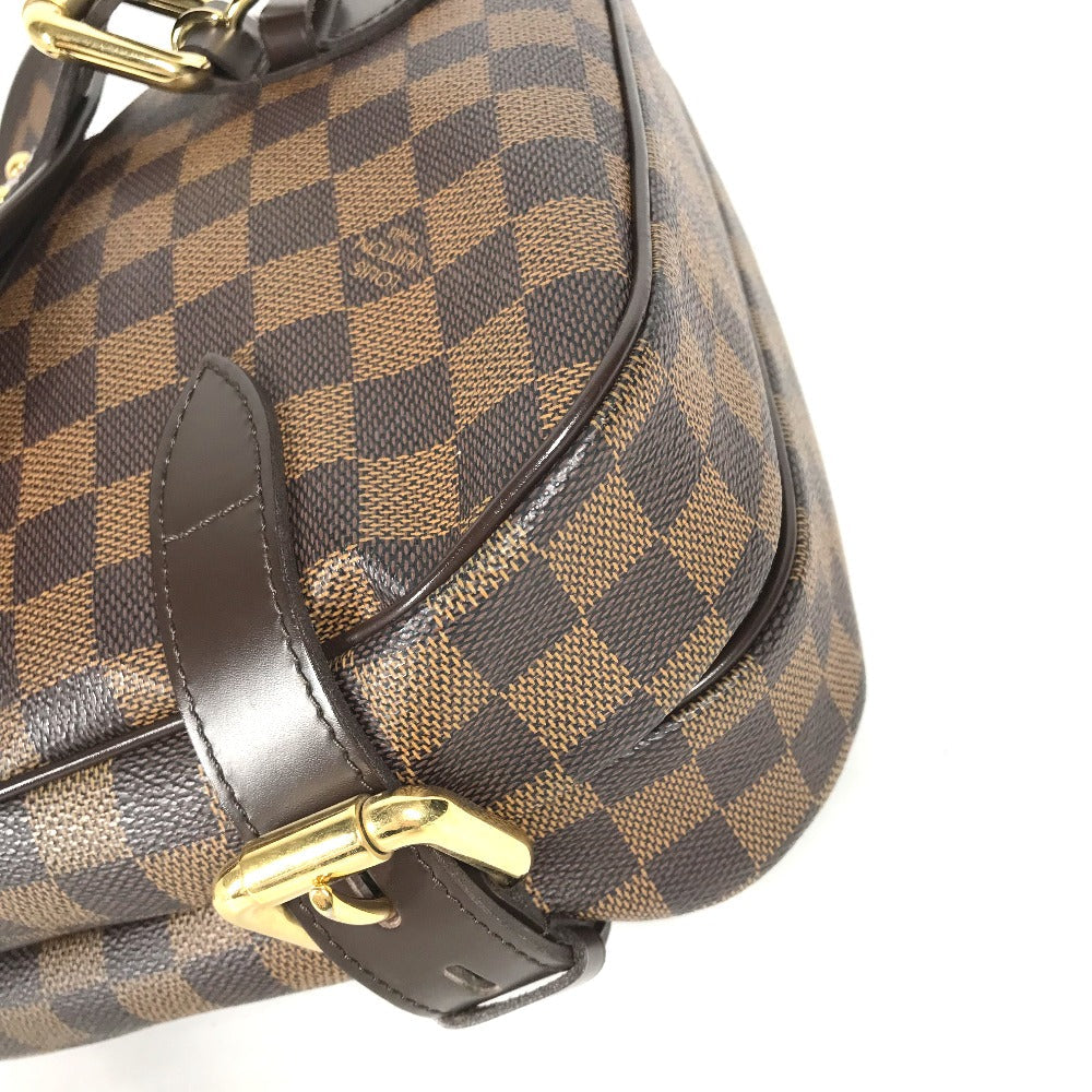 Louis Vuitton Shoulder Bag N51200 Damier Canvas Brown Damier Highbury Women