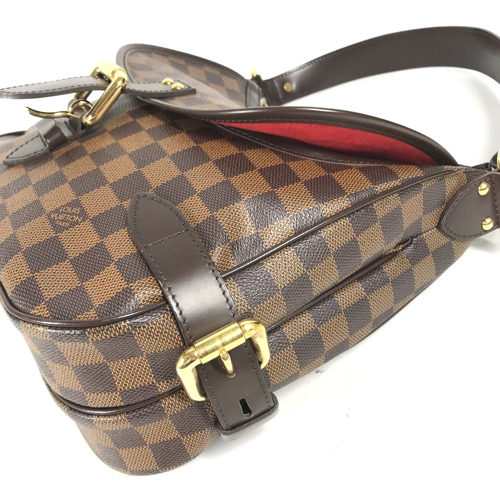 Louis Vuitton Shoulder Bag N51200 Damier Canvas Brown Damier Highbury Women