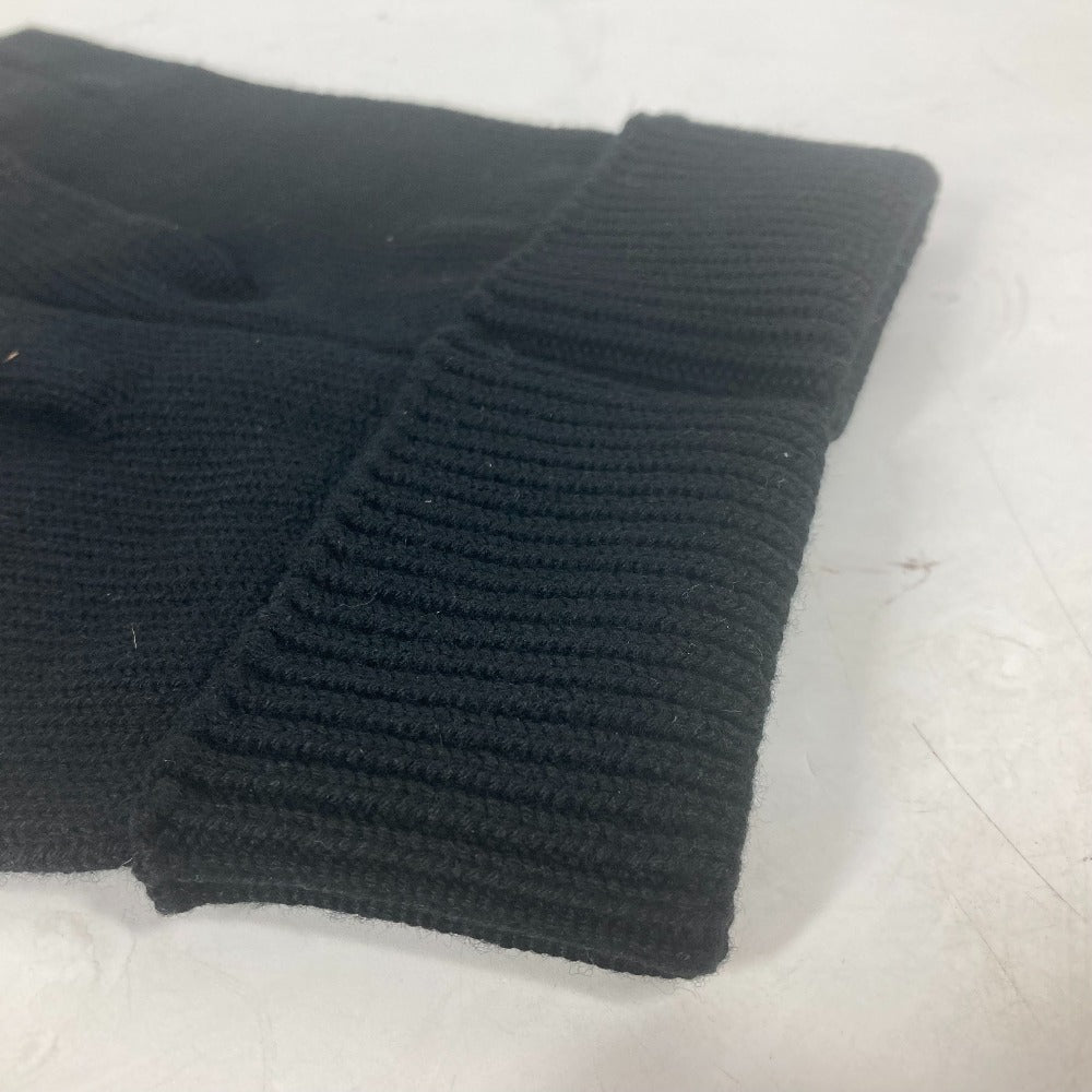 Louis Vuitton Gloves M7824I Wool, Cotton Black Touch-Screen Compatible Fingertips Globe Damier