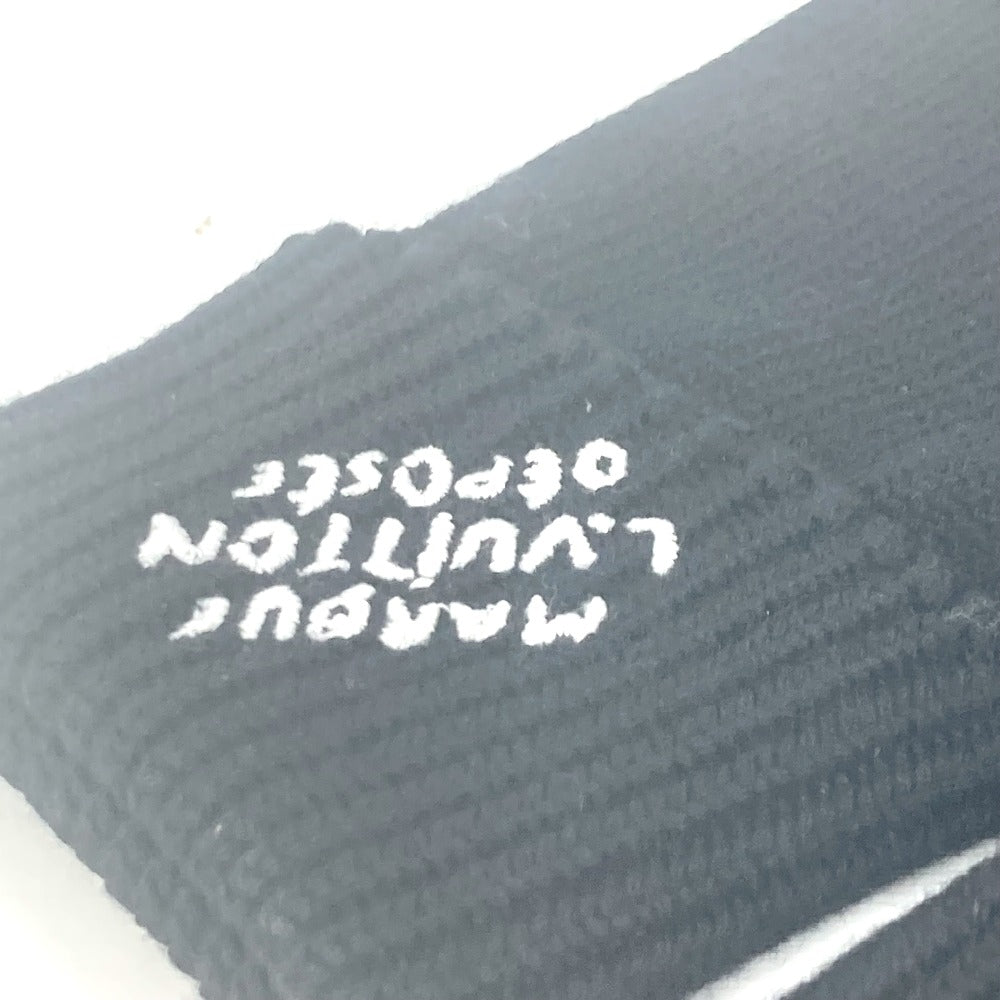 Louis Vuitton Gloves M7824I Wool, Cotton Black Touch-Screen Compatible Fingertips Globe Damier