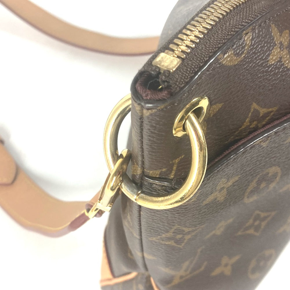 Louis Vuitton Shoulder Bag M45354 Monogram Canvas Brown Monogram Odeon Nm Pm Women