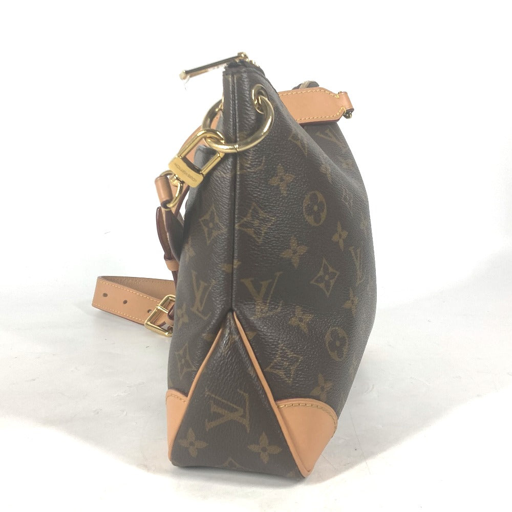 Louis Vuitton Shoulder Bag M45354 Monogram Canvas Brown Monogram Odeon Nm Pm Women