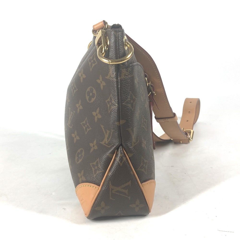 Louis Vuitton Shoulder Bag M45354 Monogram Canvas Brown Monogram Odeon Nm Pm Women