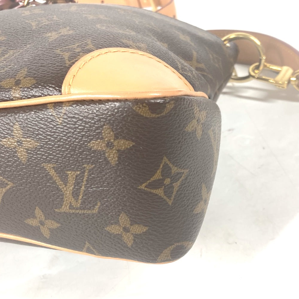 Louis Vuitton Shoulder Bag M45354 Monogram Canvas Brown Monogram Odeon Nm Pm Women
