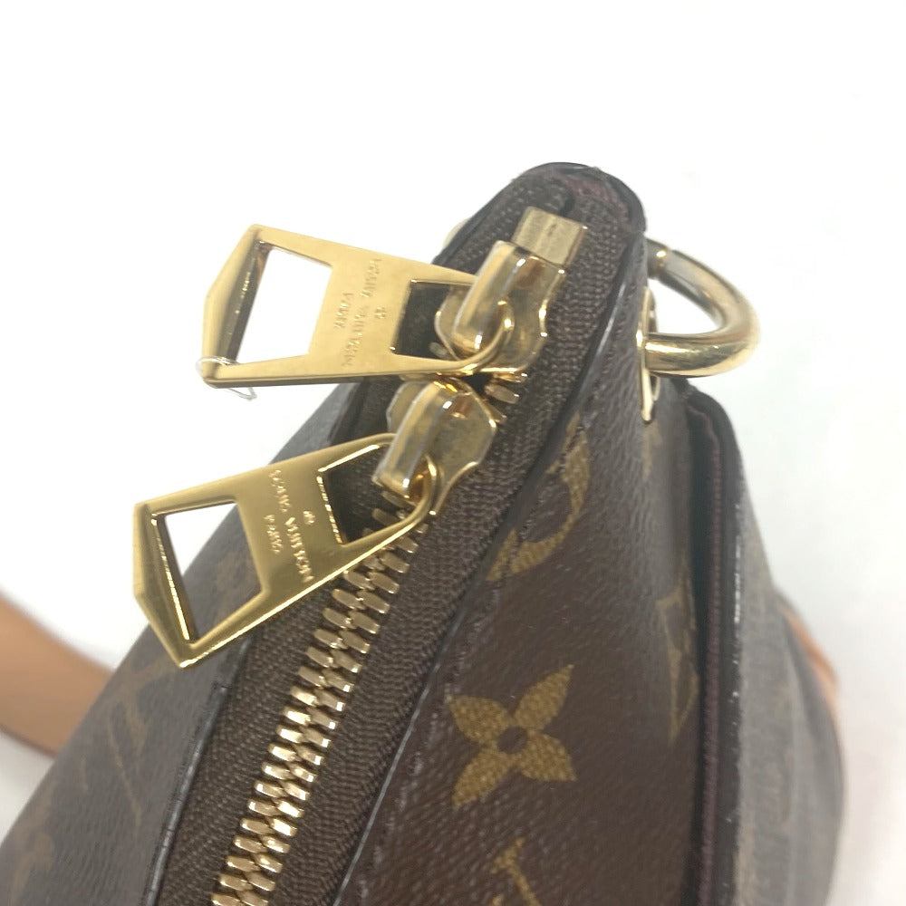 Louis Vuitton Shoulder Bag M45354 Monogram Canvas Brown Monogram Odeon Nm Pm Women