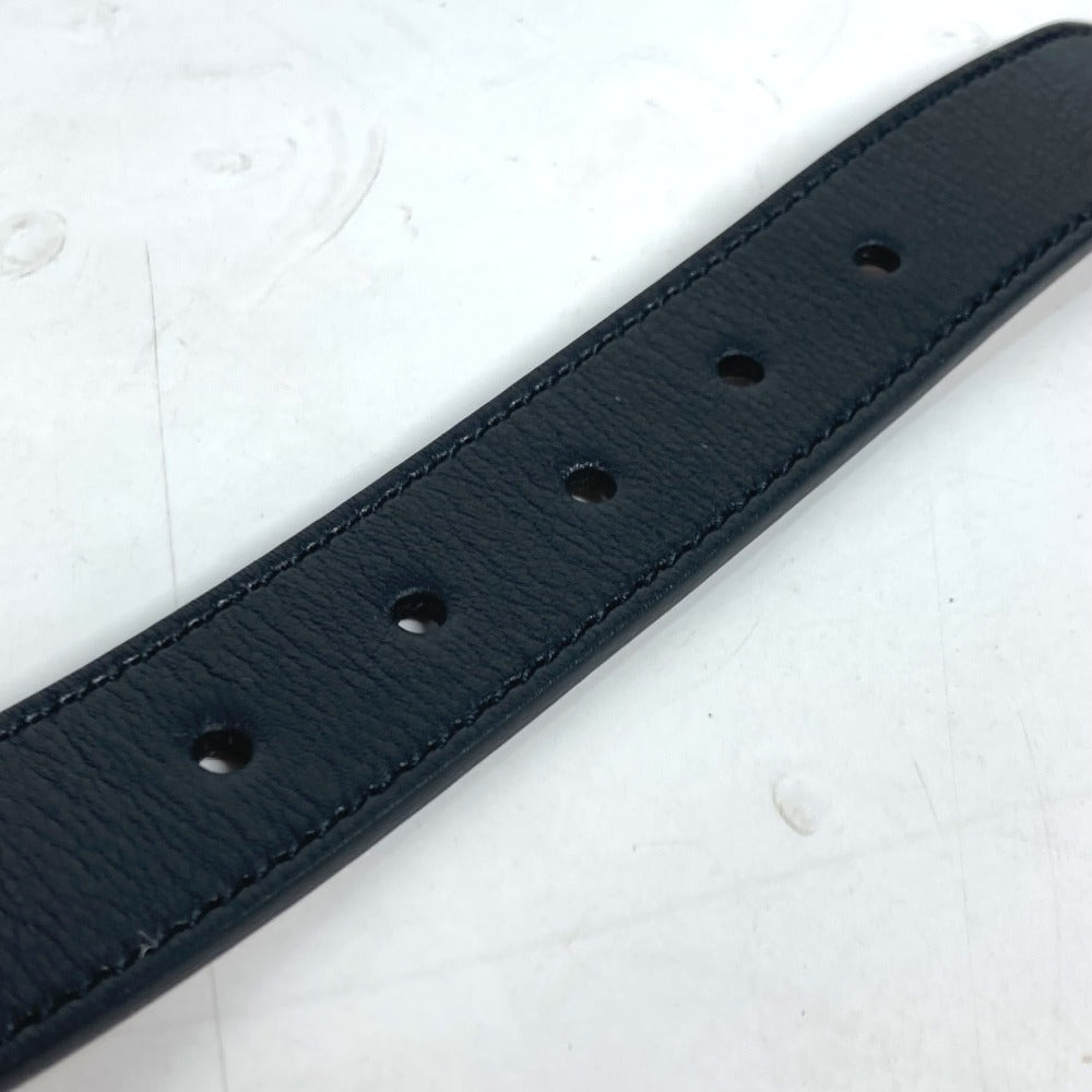 Gucci Belt 432707 Leather Black Gg Buckle L