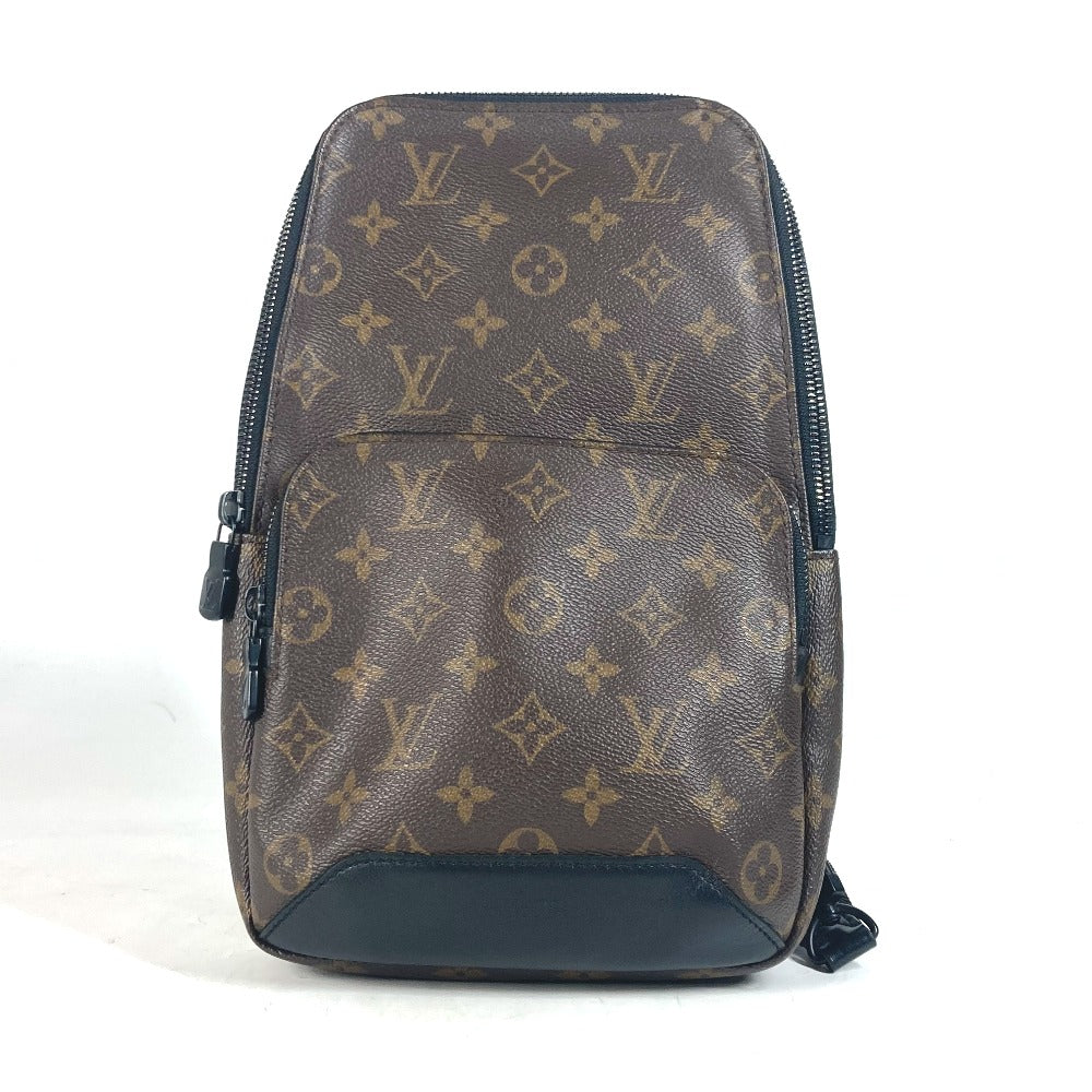 Louis Vuitton Sling Bag M45897 Monogram Canvas Brown Monogram Macacer Avenue Sling Bag