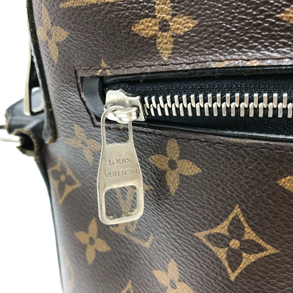 Louis Vuitton Shoulder Bag M40635 Monogram Canvas Brown Monogram Macacer Torres Pm Mens