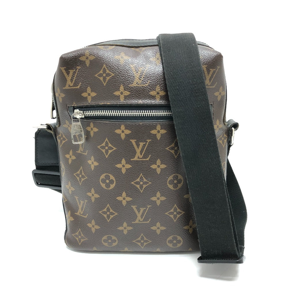 Louis Vuitton Shoulder Bag M40635 Monogram Canvas Brown Monogram Macacer Torres Pm Mens