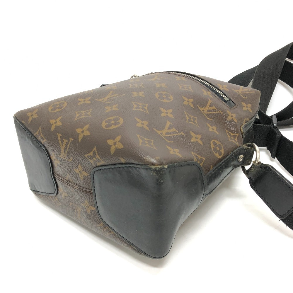 Louis Vuitton Shoulder Bag M40635 Monogram Canvas Brown Monogram Macacer Torres Pm Mens