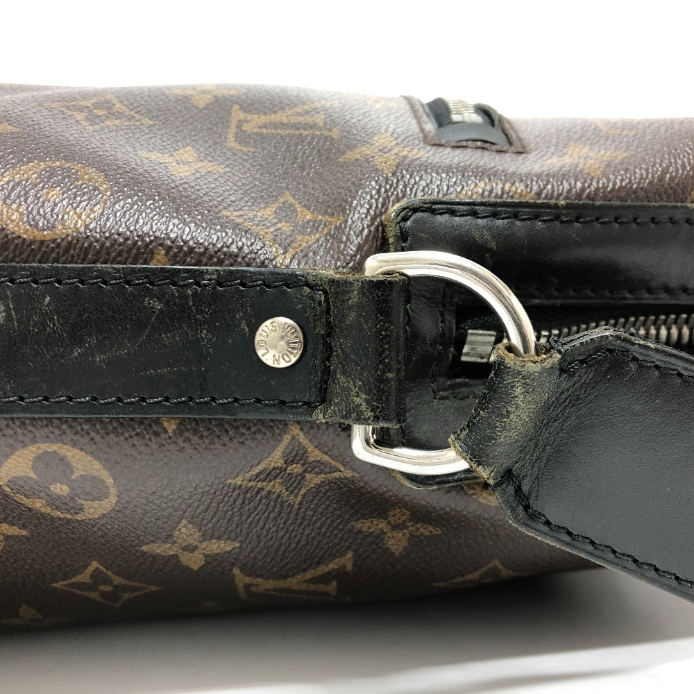 Louis Vuitton Shoulder Bag M40635 Monogram Canvas Brown Monogram Macacer Torres Pm Mens
