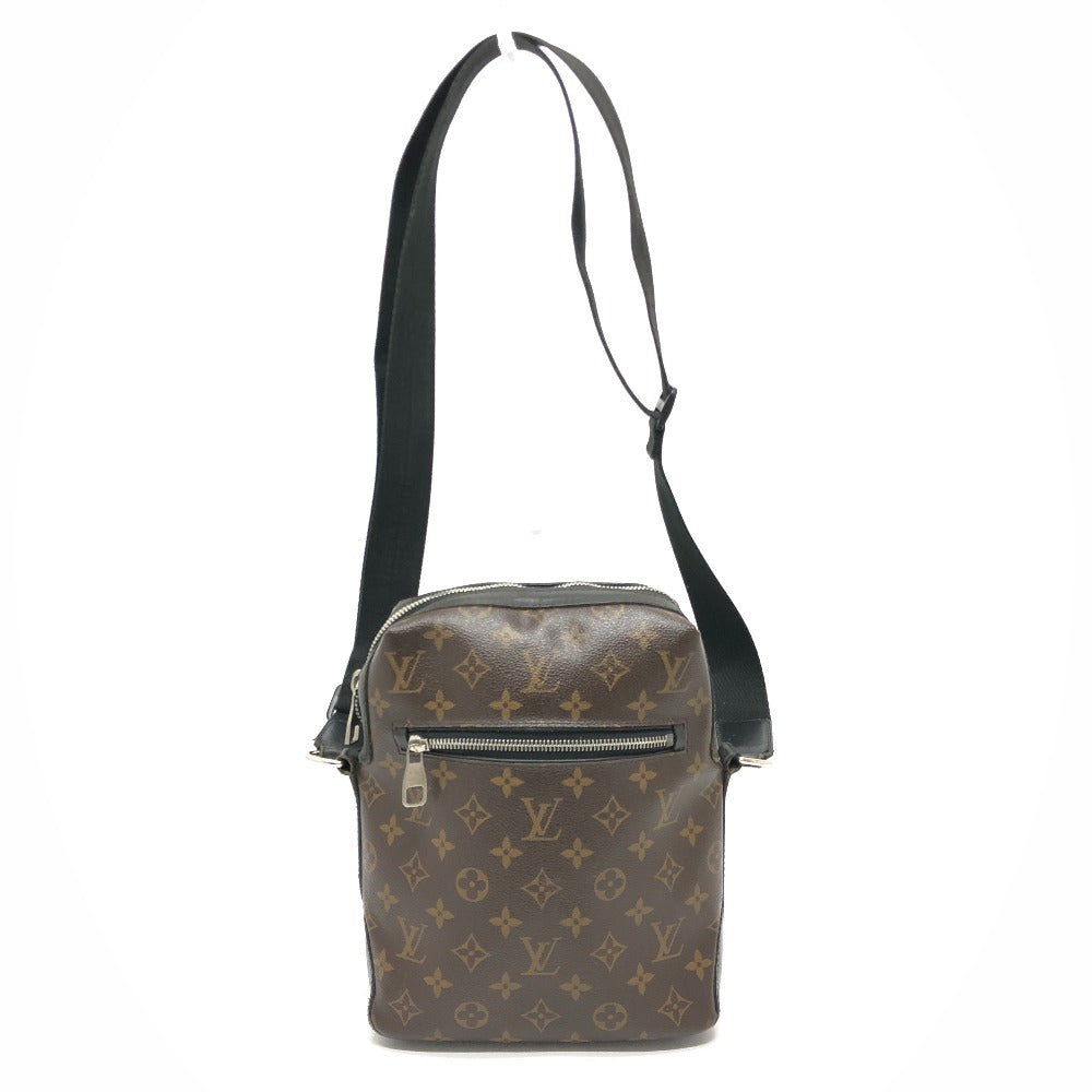 Louis Vuitton Shoulder Bag M40635 Monogram Canvas Brown Monogram Macacer Torres Pm Mens