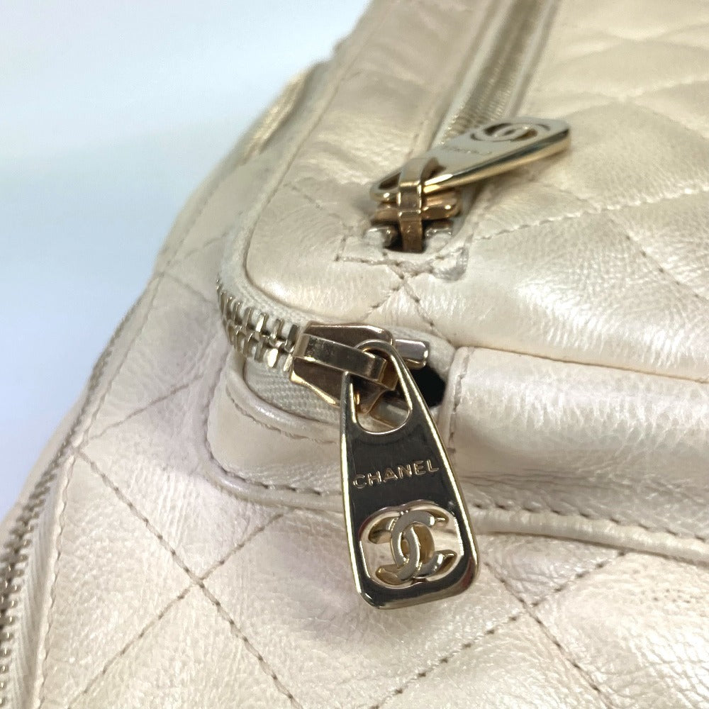 Chanel Sling Bag As0556 Leather Champagne Gold Bags, Waist Bags, 2-Way Bags, Handbags Cc Coco Mark