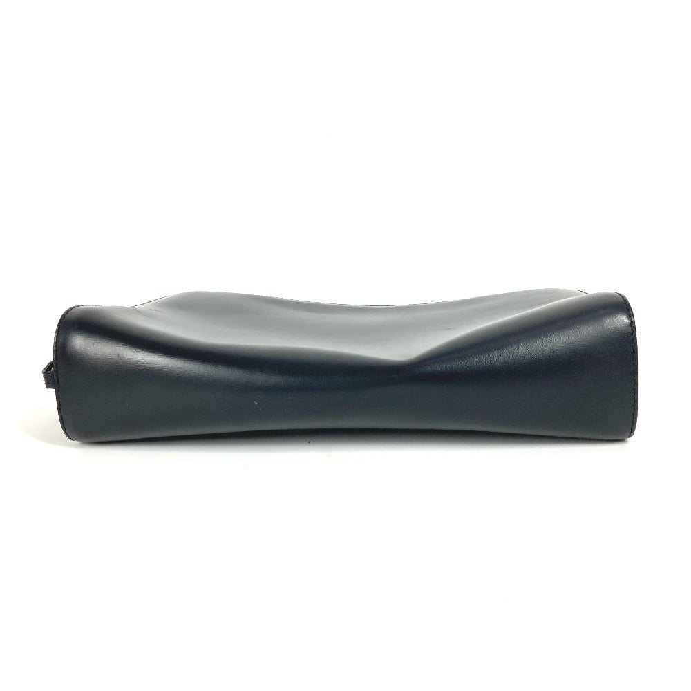 Cartier Business Bag Leather Black Must Line Logo Mens