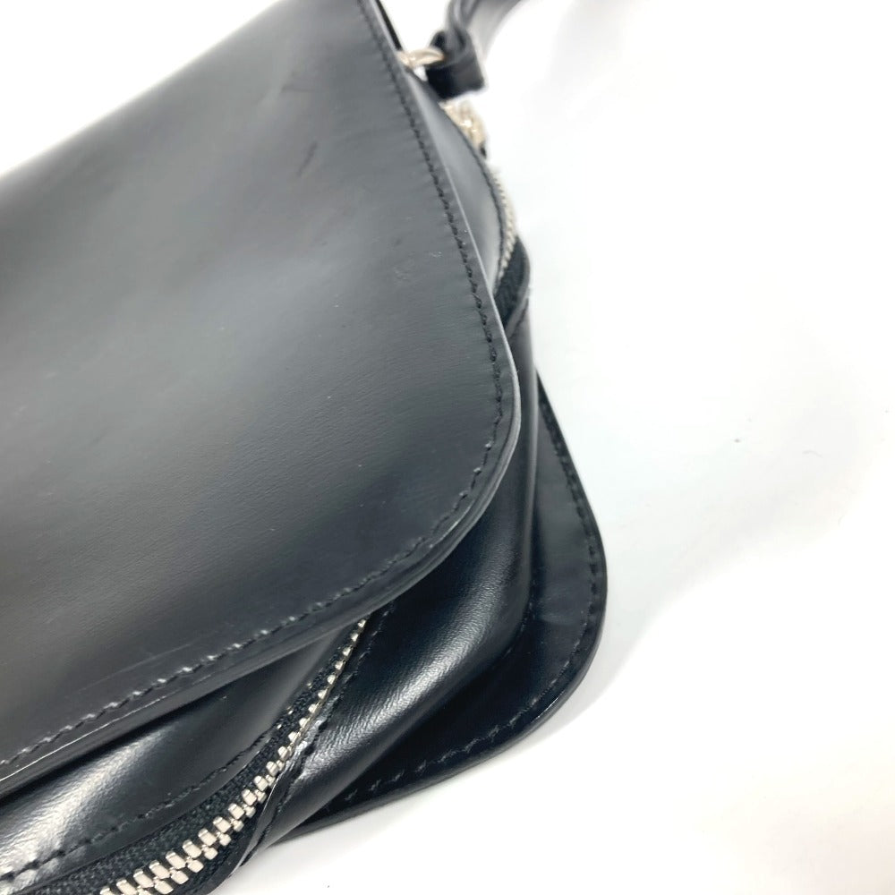 Cartier Business Bag Leather Black Must Line Logo Mens