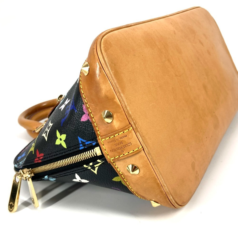 Louis Vuitton Handbag M40444@ Monogram Multicolor Canvas Black Monogram Multicolor Alma Pm Women