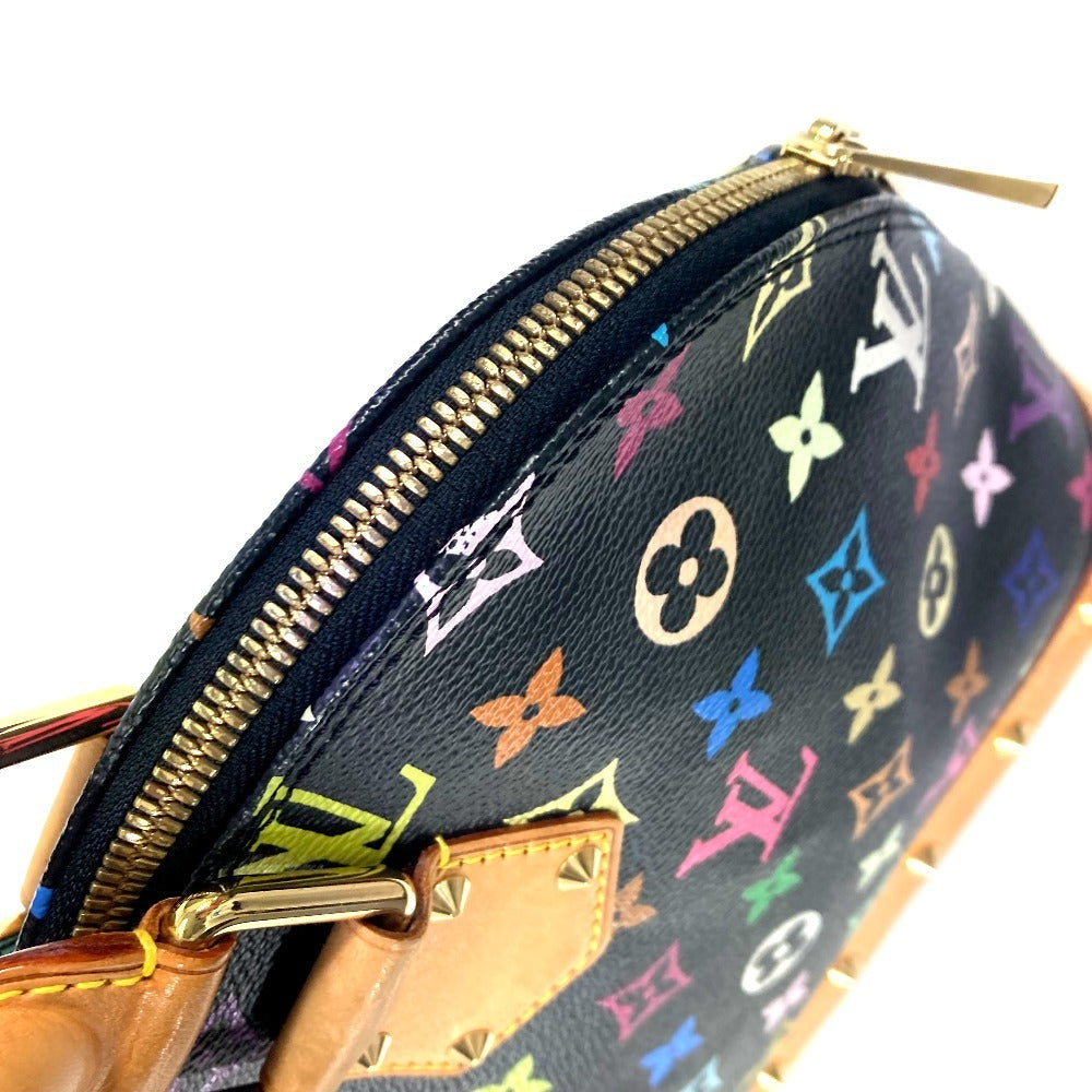 Louis Vuitton Handbag M40444@ Monogram Multicolor Canvas Black Monogram Multicolor Alma Pm Women