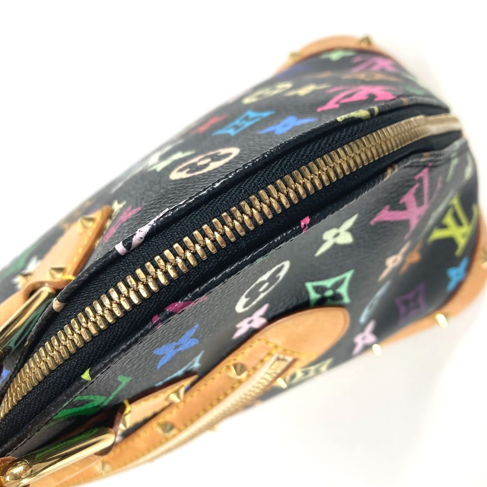 Louis Vuitton Handbag M40444@ Monogram Multicolor Canvas Black Monogram Multicolor Alma Pm Women