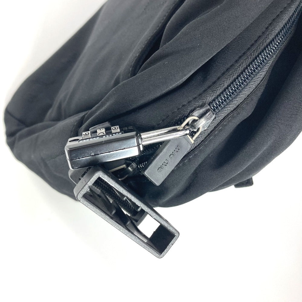 Miumiu Business Bag Nylon Black Women