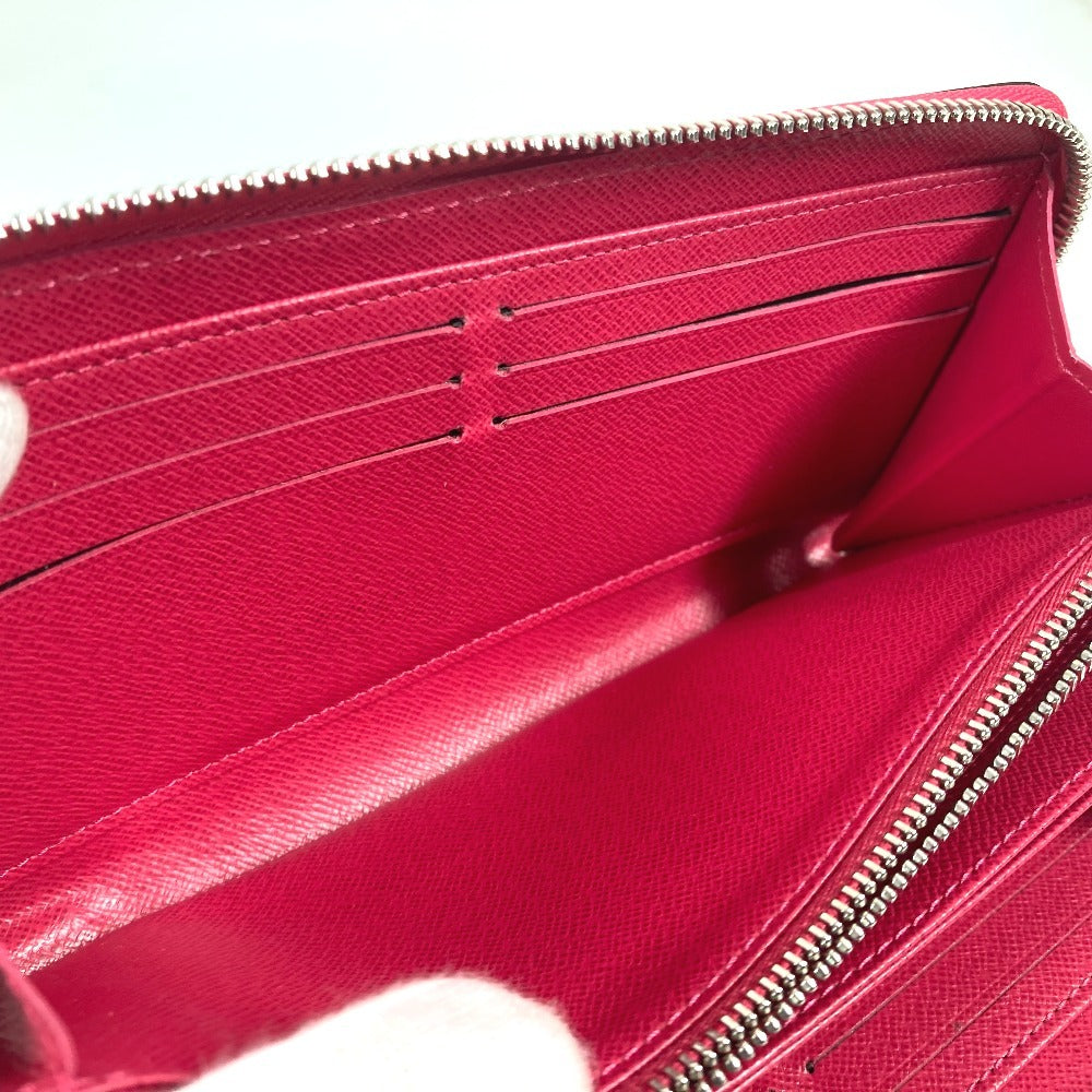 Louis Vuitton Long Wallet Purse M62580 Epi Leather Pink Epi Zippy Wallet Women