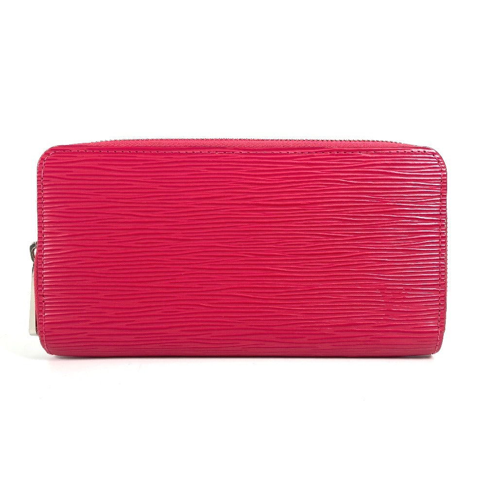 Louis Vuitton Long Wallet Purse M62580 Epi Leather Pink Epi Zippy Wallet Women