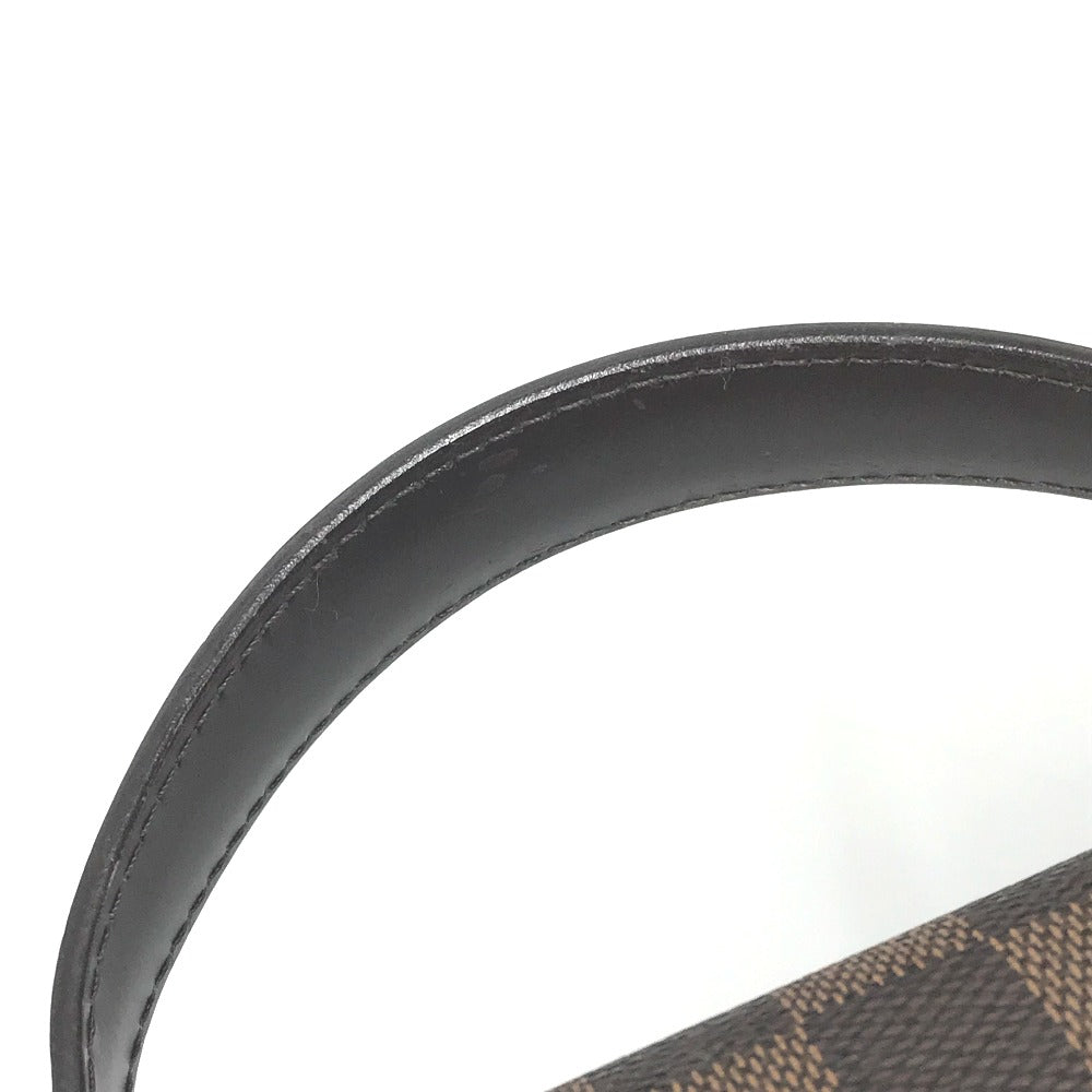 Louis Vuitton Handbag N41168 Damier Canvas Brown Damier Bergamo Mm Women