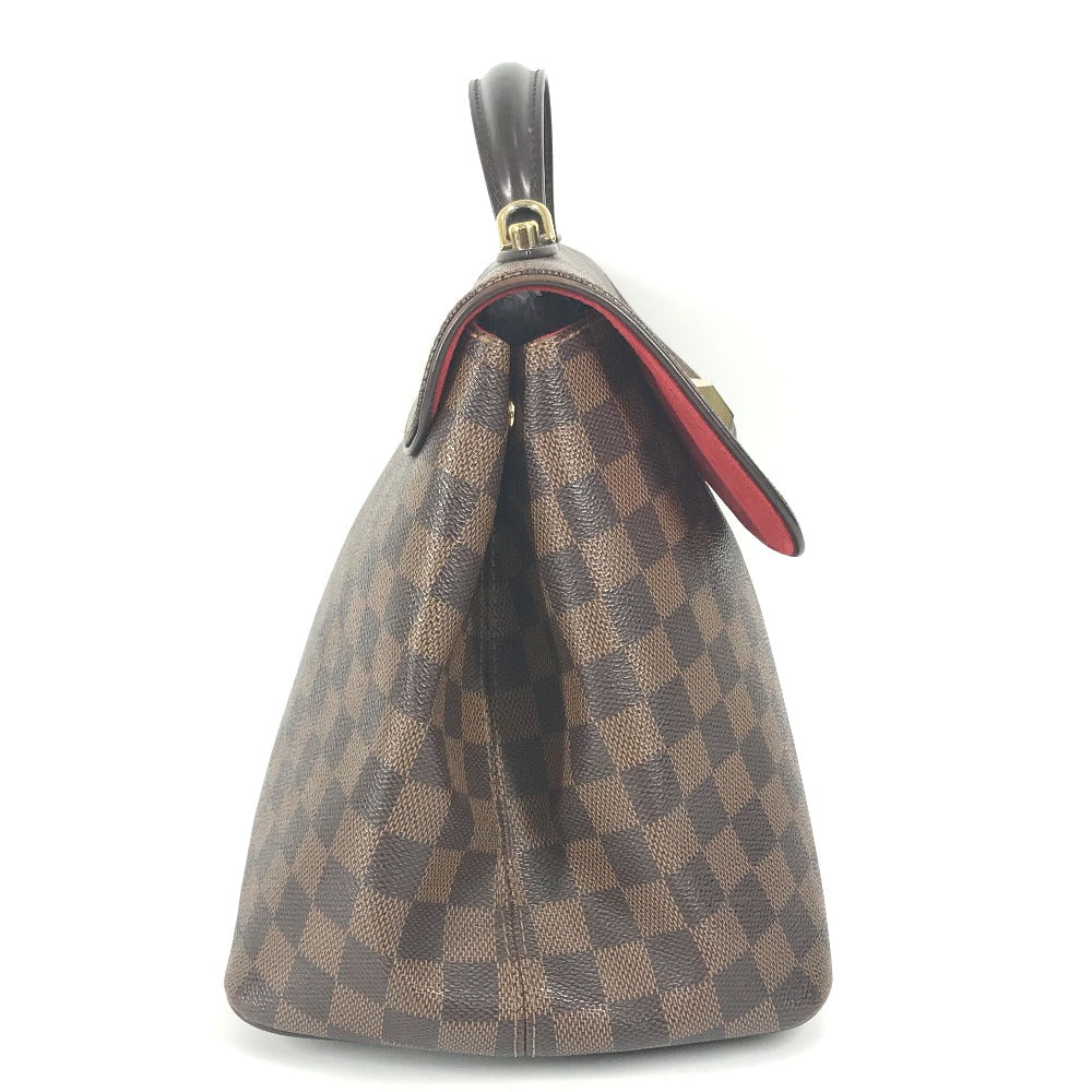 Louis Vuitton Handbag N41168 Damier Canvas Brown Damier Bergamo Mm Women