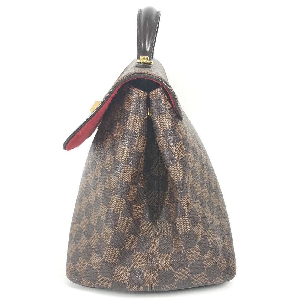 Louis Vuitton Handbag N41168 Damier Canvas Brown Damier Bergamo Mm Women
