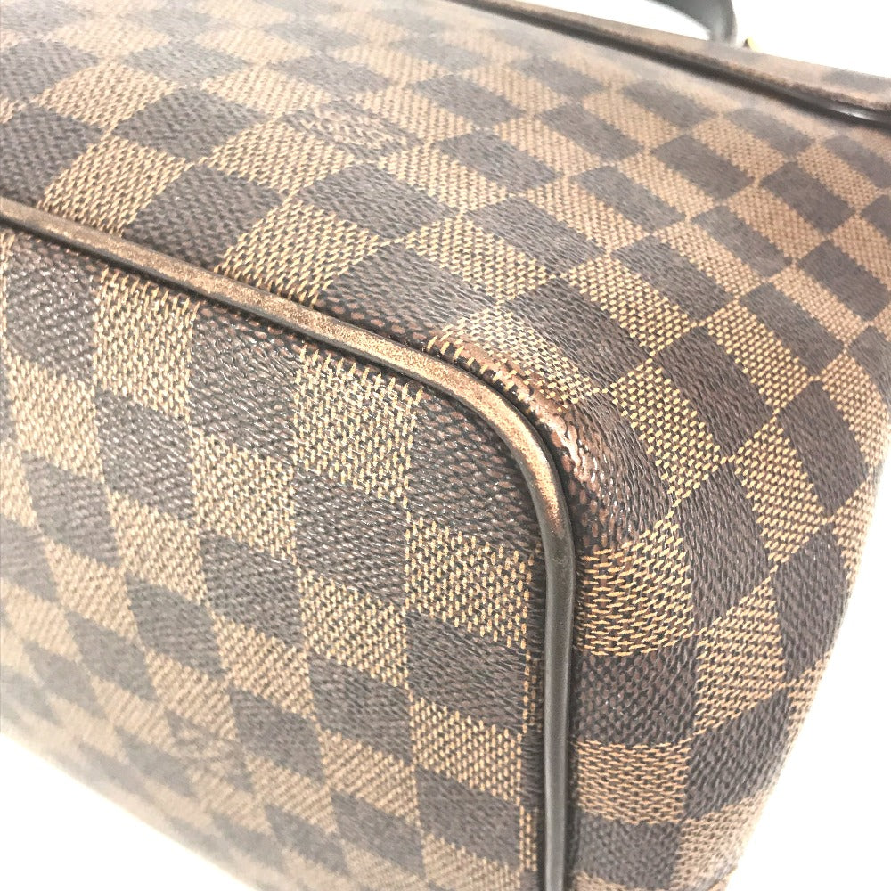 Louis Vuitton Handbag N41168 Damier Canvas Brown Damier Bergamo Mm Women
